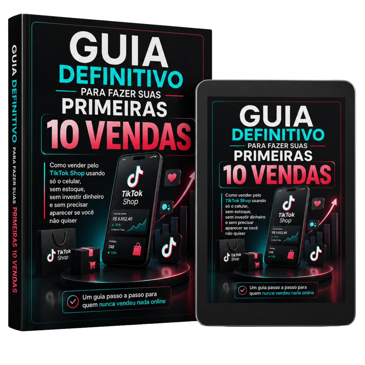 Guia Primeiras 10 Vendas no TikTok Shop — mockup
